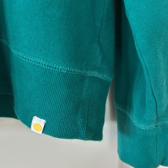 Life is Good Green Hoodie Sweatshirt w Graphics on Back Sz XL w MEASUREMENTS! - Picture 6 of 9